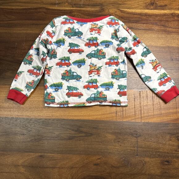 Mud Pie Kids Christmas Truck Boys Pajamas Size 24 Months - Picture 4 of 8
